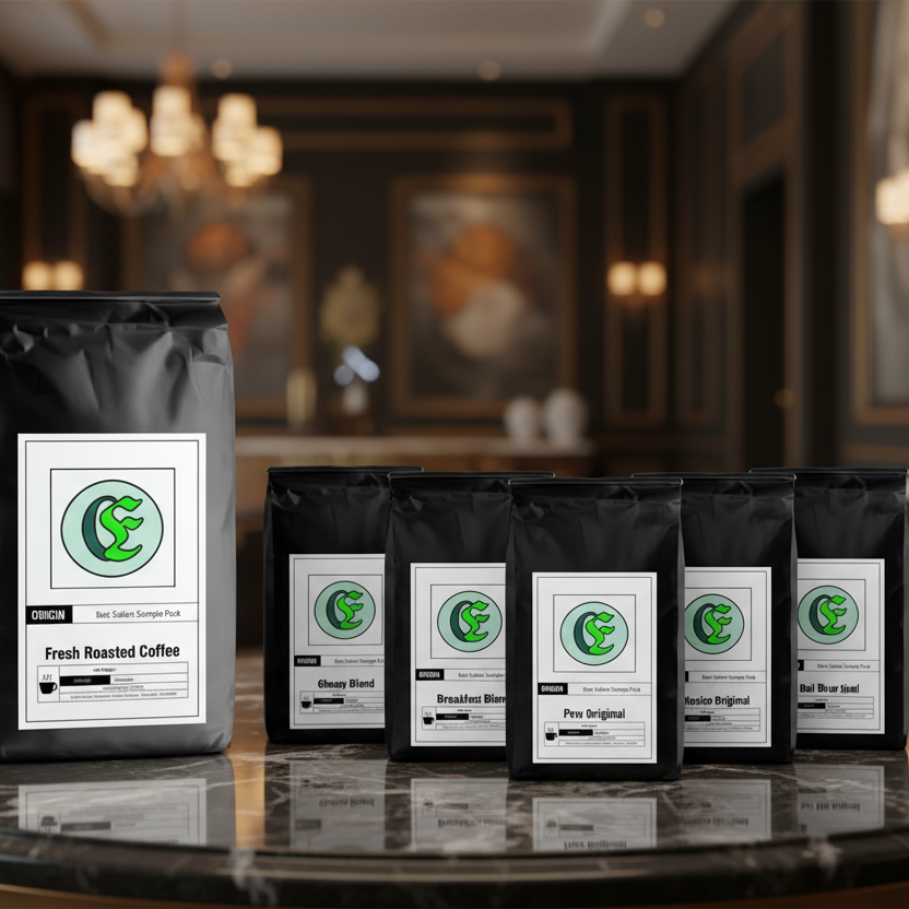 Best Sellers Sample Pack: 6Bean, Cowboy, Breakfast, Peru, Mexico, Bali