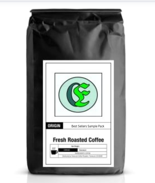 Best Sellers Sample Pack: 6Bean, Cowboy, Breakfast, Peru, Mexico, Bali