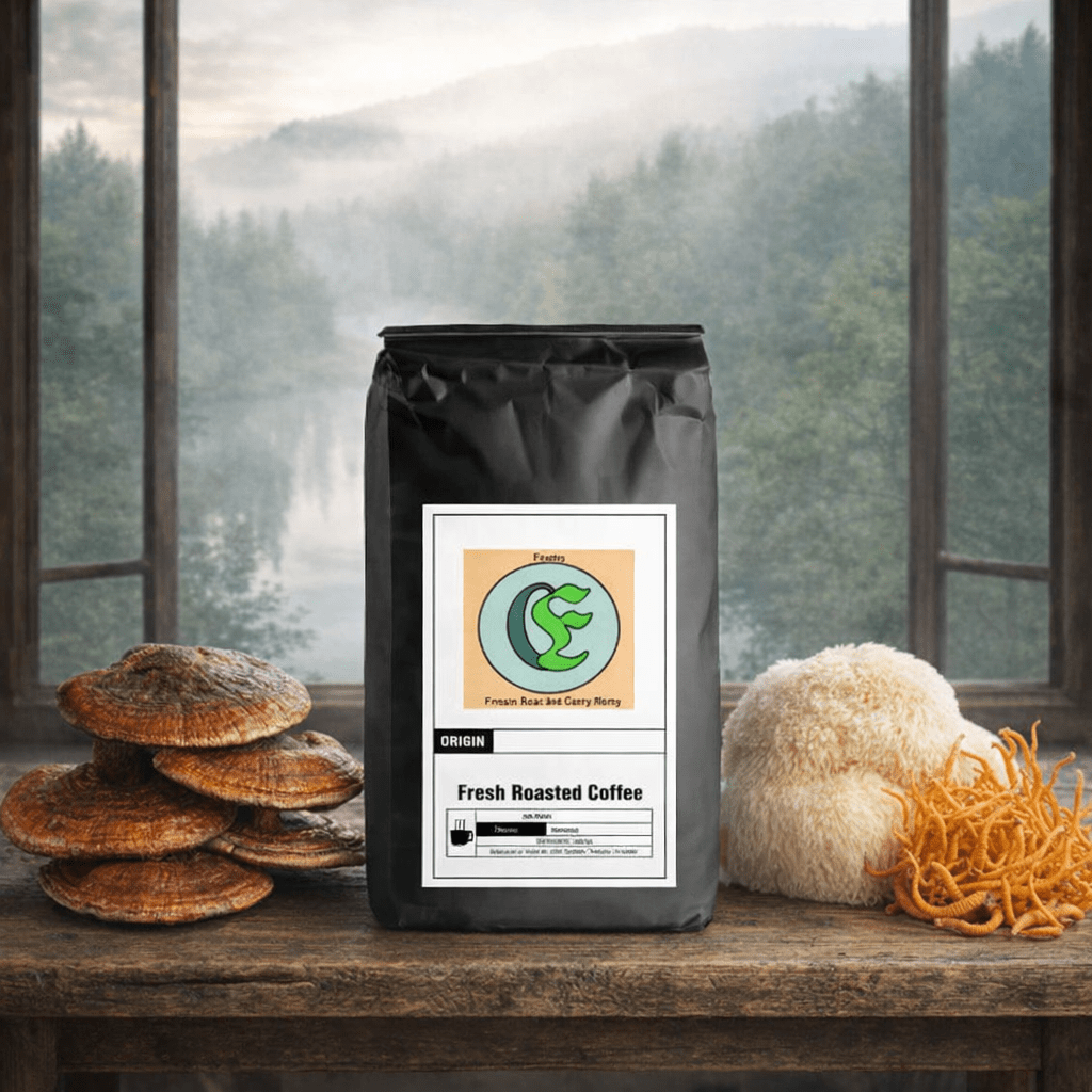 Coffee with Mushrooms Dark Roast - E-coffee