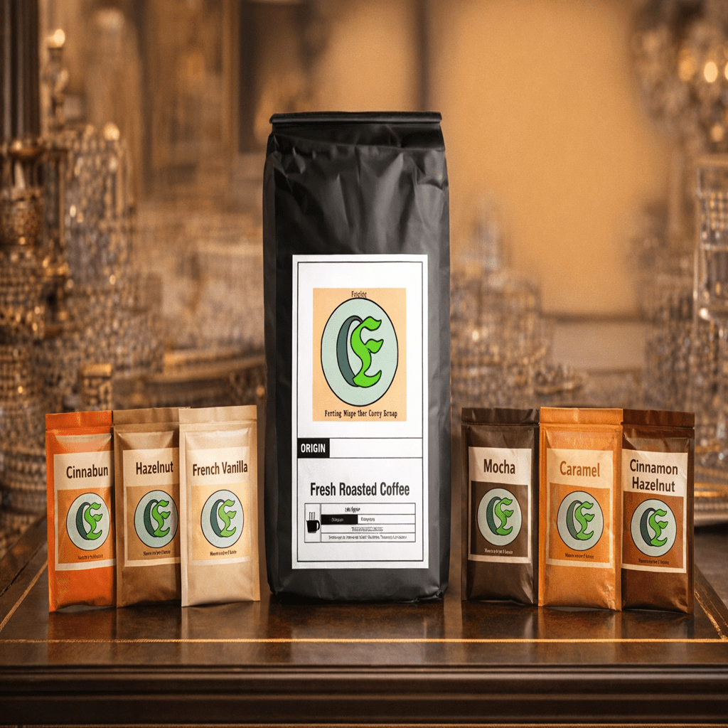 Flavored Coffees Sample Pack - E - coffee
