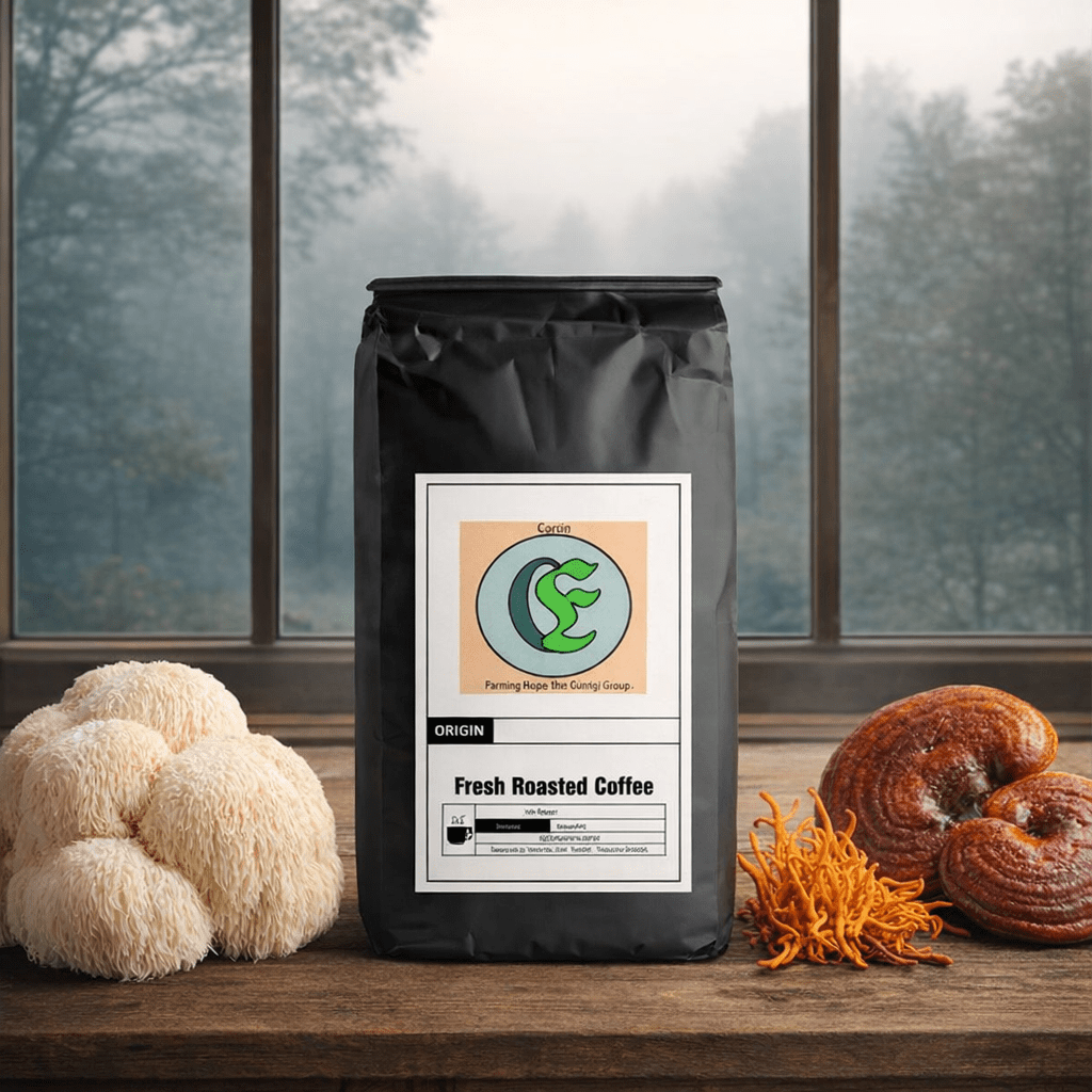 Instant Coffee with Mushroom - E-coffee